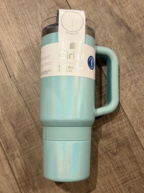 Azure Shimmer 30oz Cirkul Tumbler with Handle